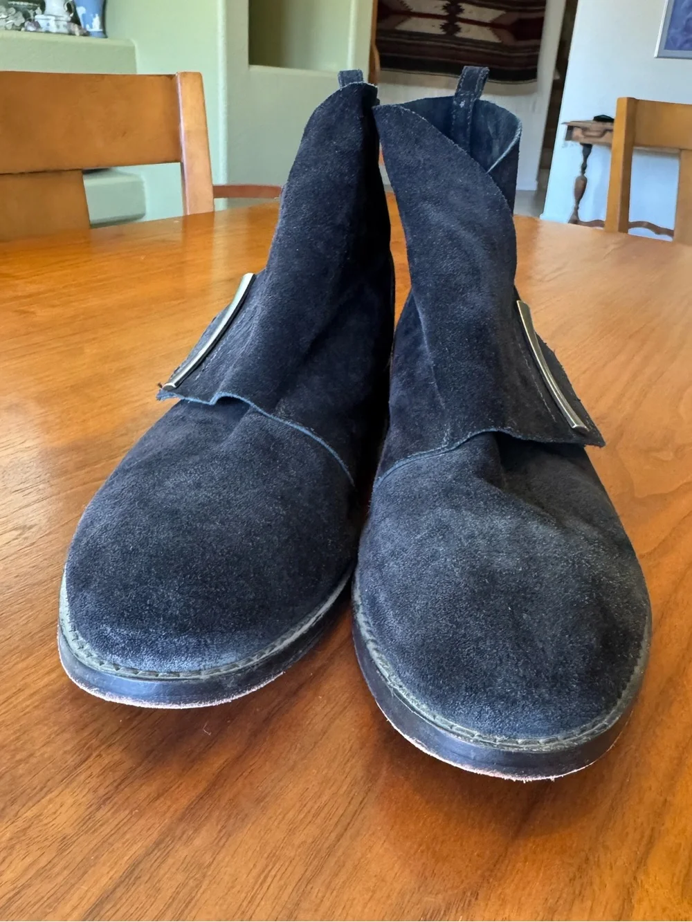 Johnston & Murphy Lola Suede Booties
